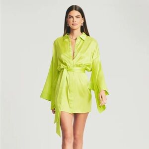 RETROFETE SCOTTIE SILK DRESS - SIZE XXL - NWT